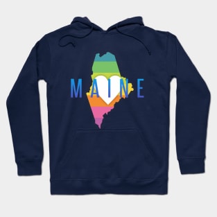 Maine Heart Hoodie